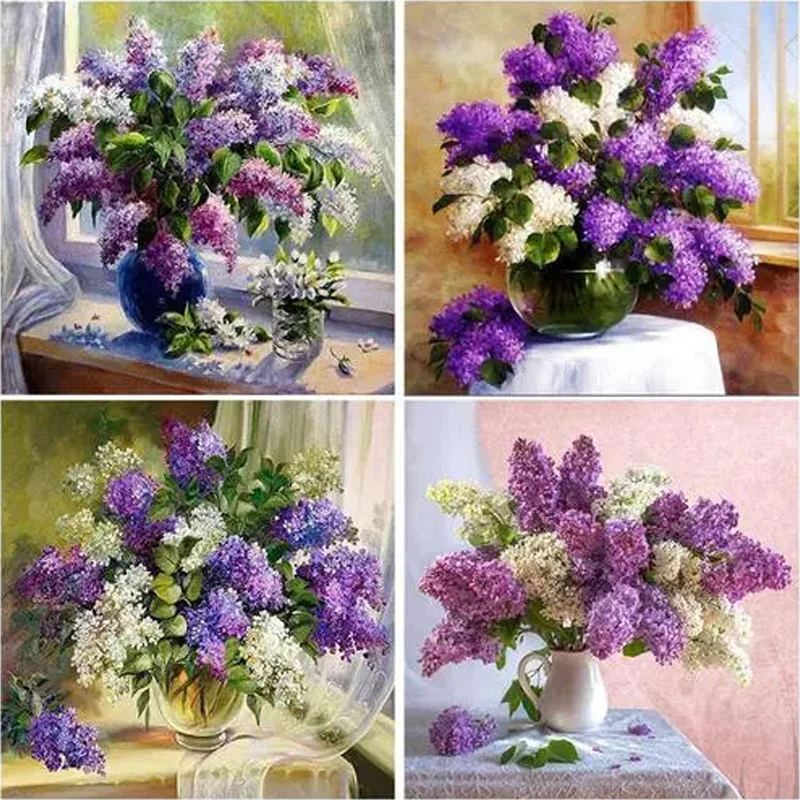 

Botanical Flower 5D Diamond Painting Embroidery Interior Home Decor/Room Decor