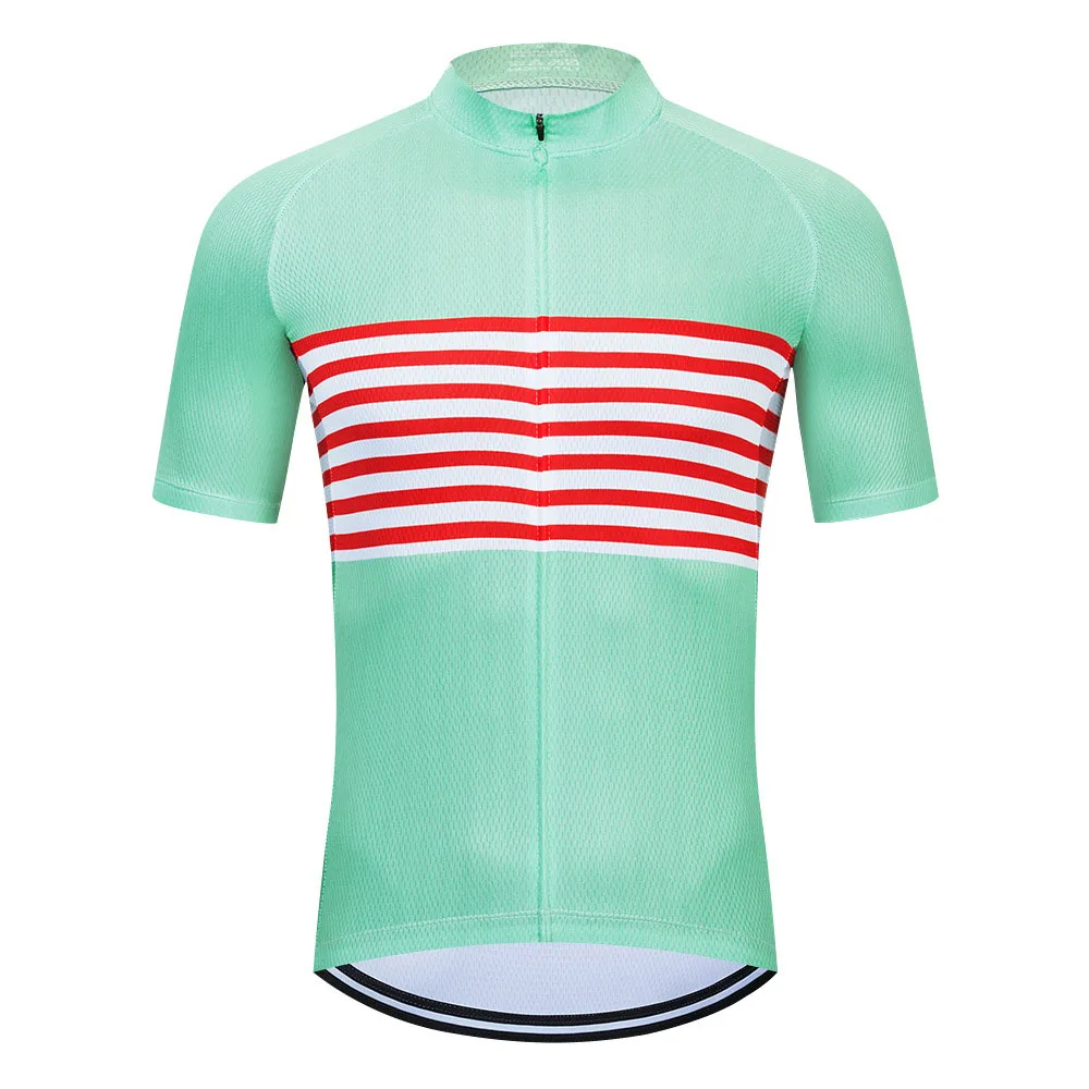 

New Cycling Short Sleeved Running and Mountaineering Outdoor Sports Round Neck Top