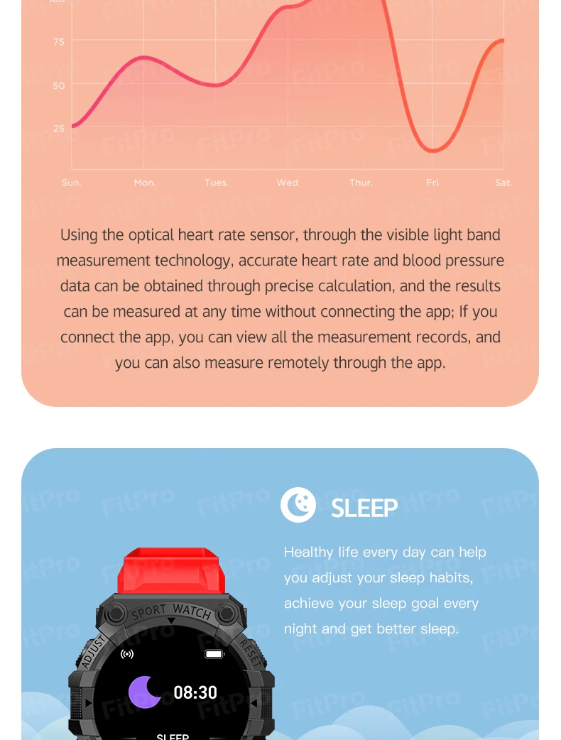 FD68S умные часы для мужчин и женщин с сенсорным экраном умный спортивный браслет