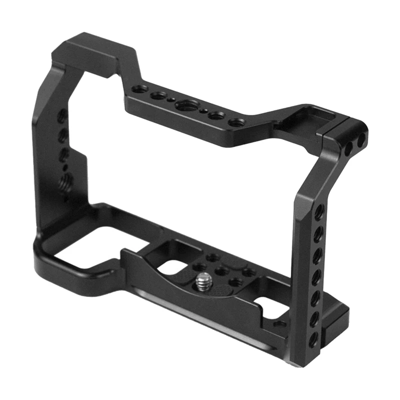 

Camera Cage Body Protection Expansion Full Cage Aluminium Alloy Camera Cage For Sony A7C Camera Cage Photography Accessories