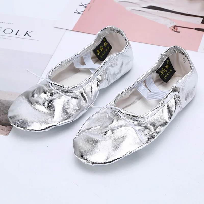 Профессиональные качественные детские туфли из искусственной кожи на мягкой