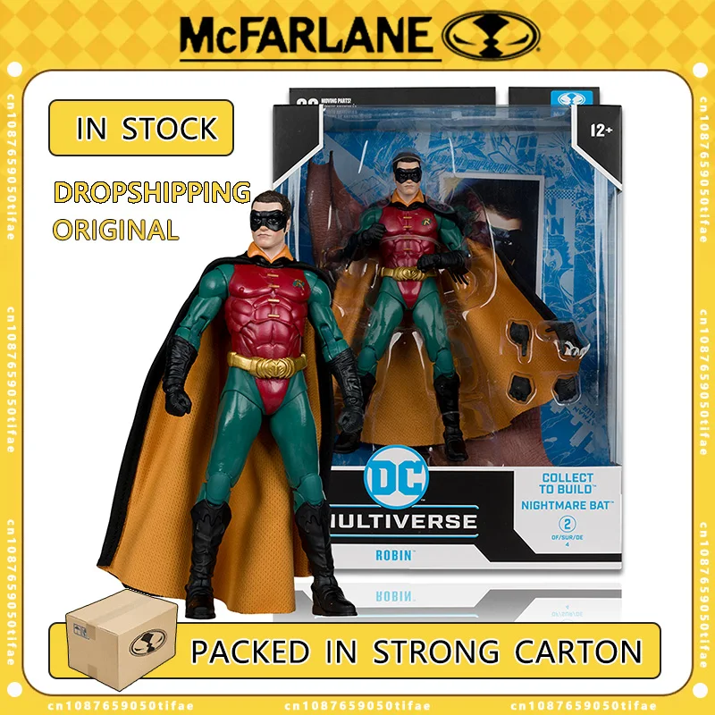 Игрушки McFarlane DC Multiverse Robin (Бэтмен навсегда) фигурки героев оригинальная модель