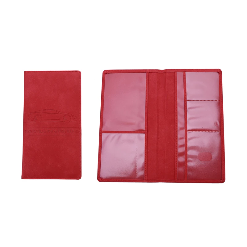 Чехол-книжка Paspoort однотонный чехол для водительских документов держатели