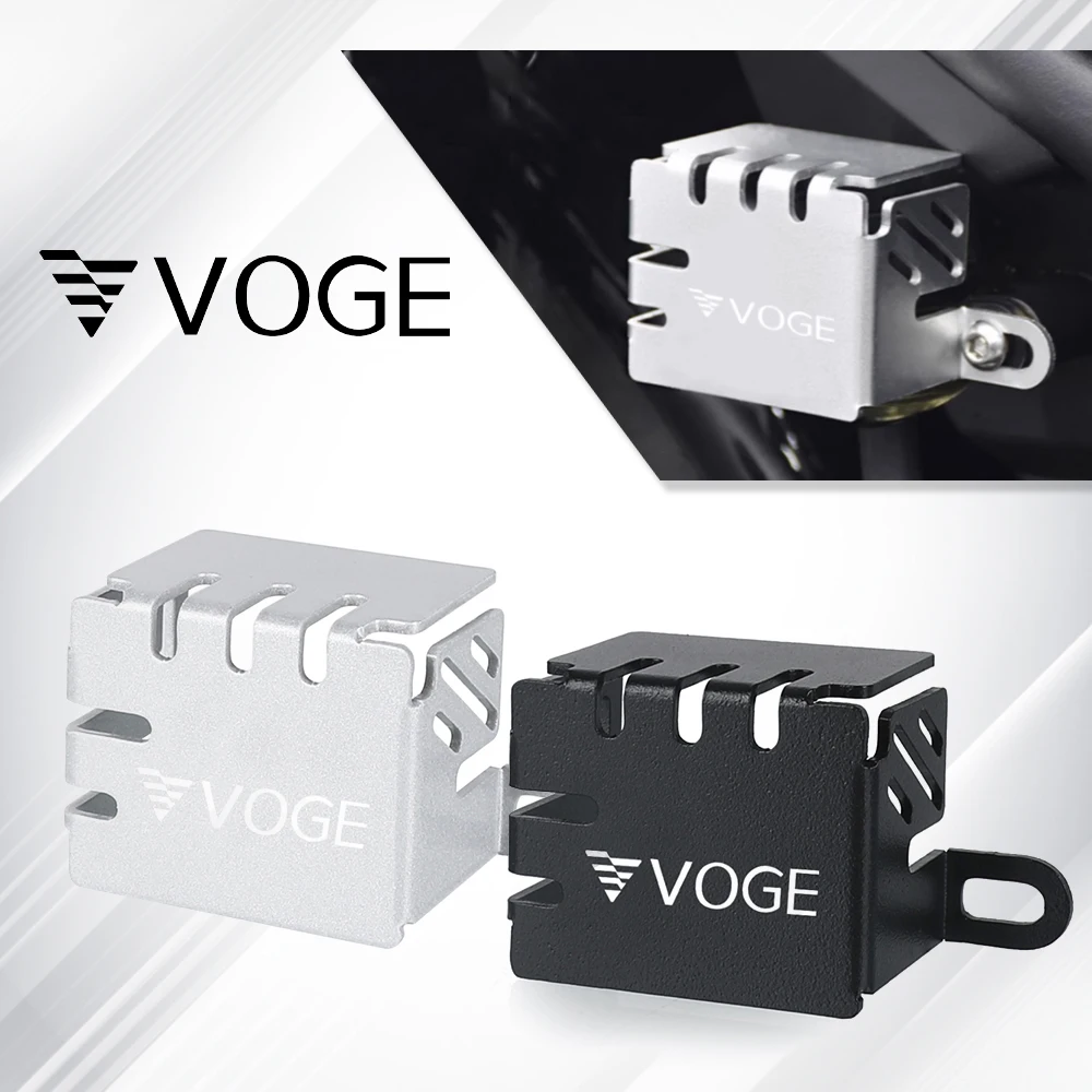 Фото Для VOGE Valico CU525 CU 525 2023-2025 CU250 CU 250 2024 2025 Задний бачок тормозной жидкости мотоцикла Защитная крышка №1