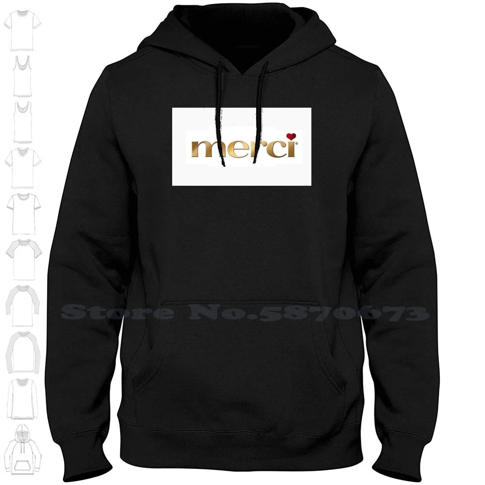 

Merci Logo Brand Logo High-quality Hoodie 2023 New Graphic Sweatshirt