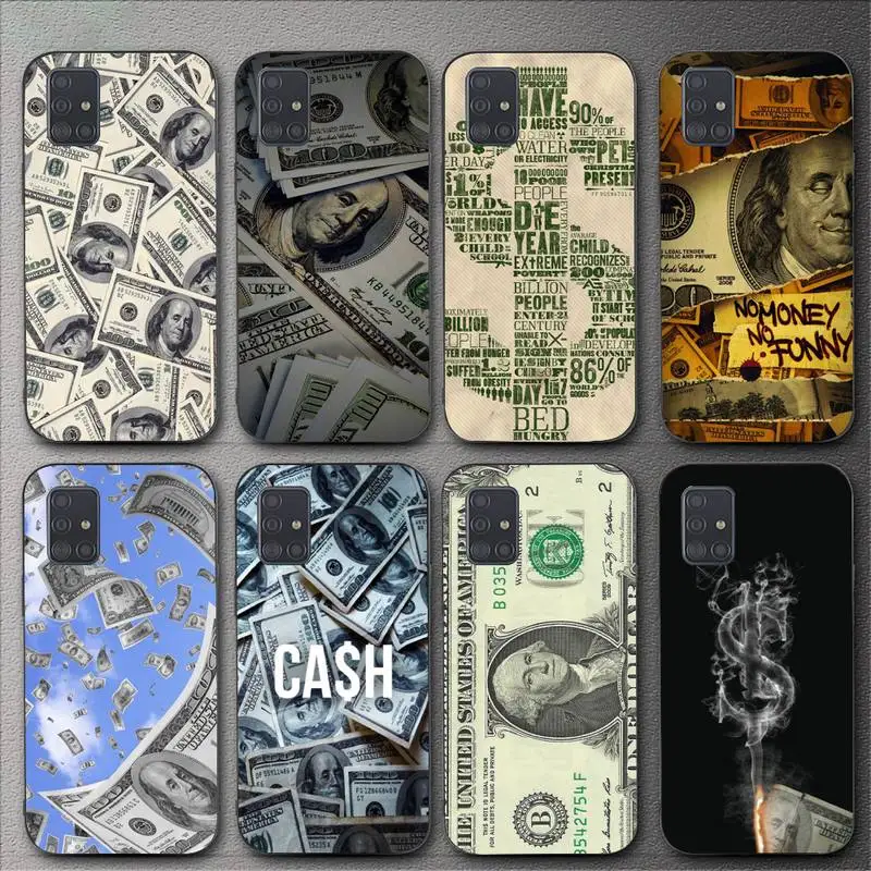 

Чехол для телефона с денежными купюрами для Samsung Galaxy A02, A12, A13, A22, A32, A41, A51, A53, A71, A73, чехол