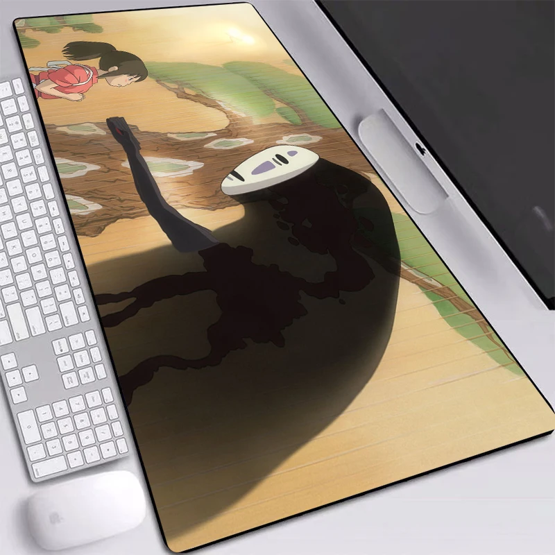 

MRGBEST Big Promotion Anime Japan Spirited Away Rubber Mouse Laptop Mouse-pad Big Gaming Mouse Pad Keyboards Mat Free Shipping