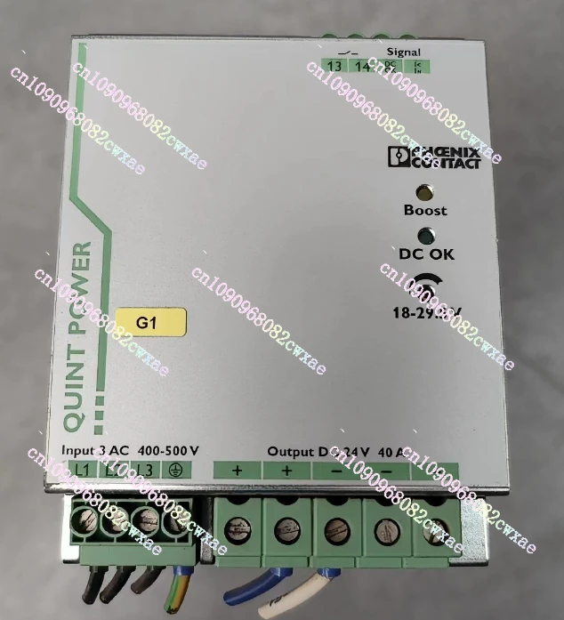 Для контакта Феникса 2866802 Импульсный источник питания QUINT-PS/3AC/24DC/40 3AC 400-500В