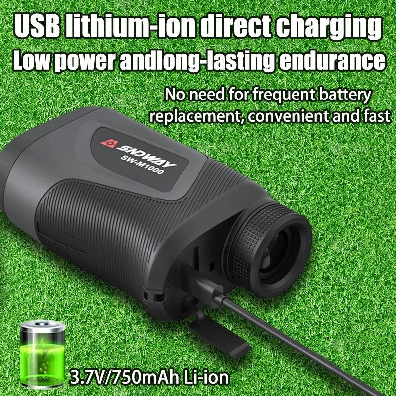 SNDWAY SW-M500/700/1000 Гольф Лазерная перезаряжаемая батарея Rangefinde прицел и вибрация