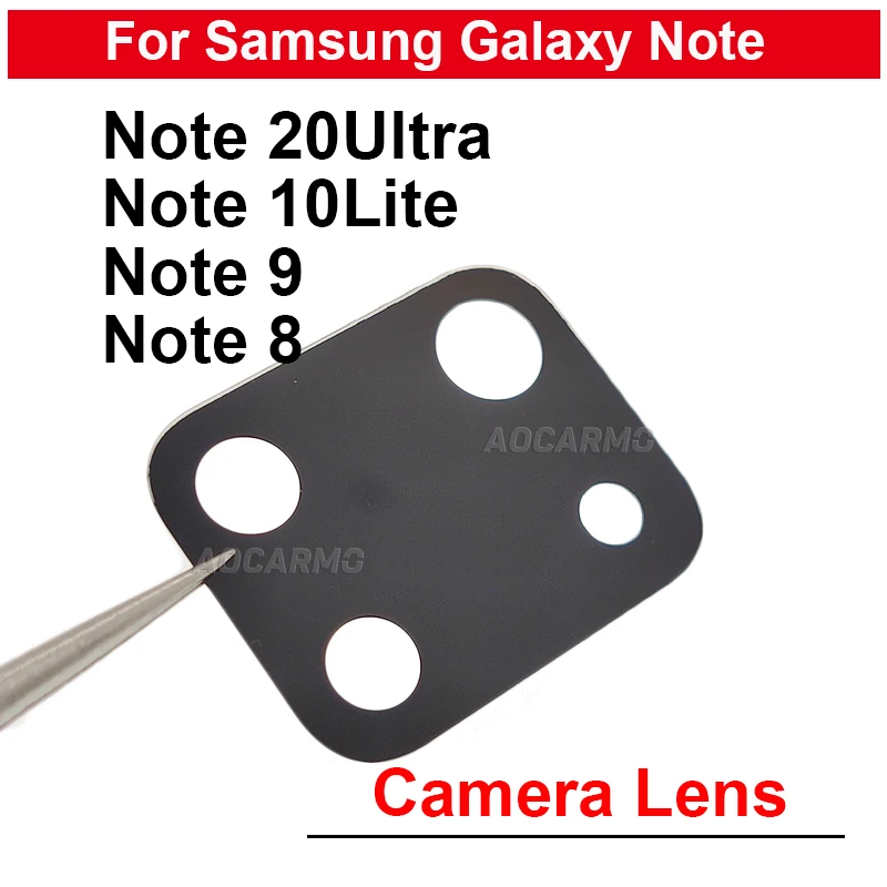 Запасные части для объектива задней камеры Samsung Galaxy Note 10 Lite 20Ultra Note8 Note9 1 шт.