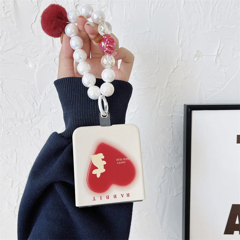 

Новый сексуальный кролик Samsung zflip4 складной чехол для телефона Galaxy zflip 3 жесткий чехол