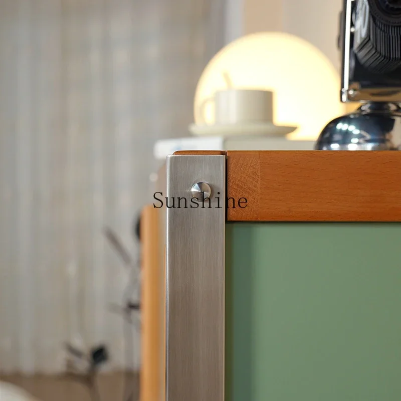 Стеллаж для хранения на крыльце Bauhaus старинный комбинированный шкаф из цельного