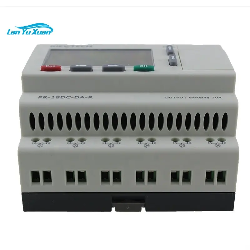 

YUMO PR-18DC-DA-R Programmable logic controller PLC programmable relay hmi con funtion de plc all in one hmi plc