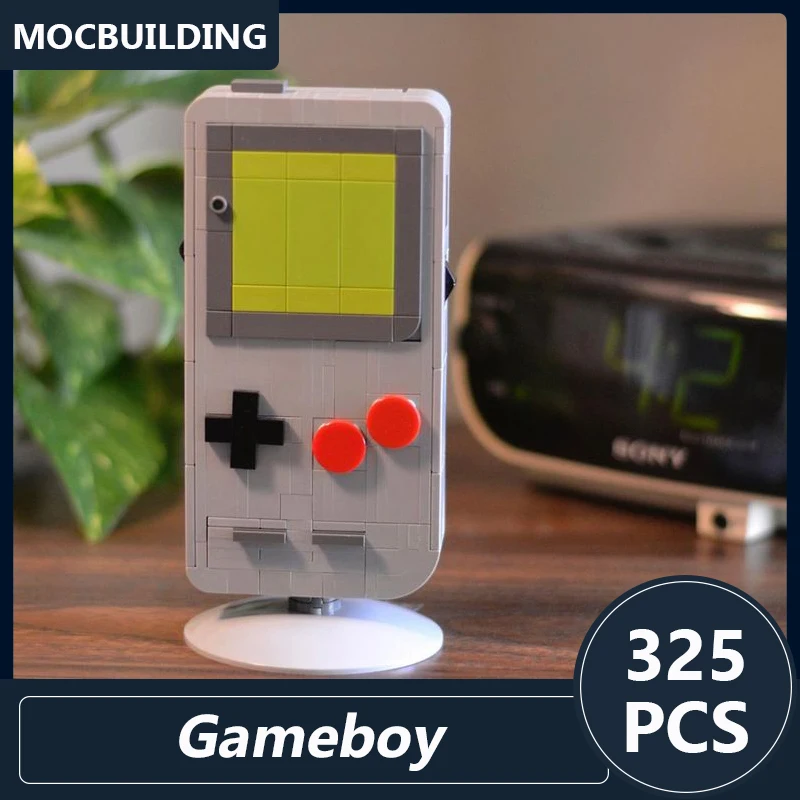 

Moc Building Blocks Diy Assemble Bricks Gameboy Model Classic Creative Collection Kids Toys Display Children Gifts 325PCS