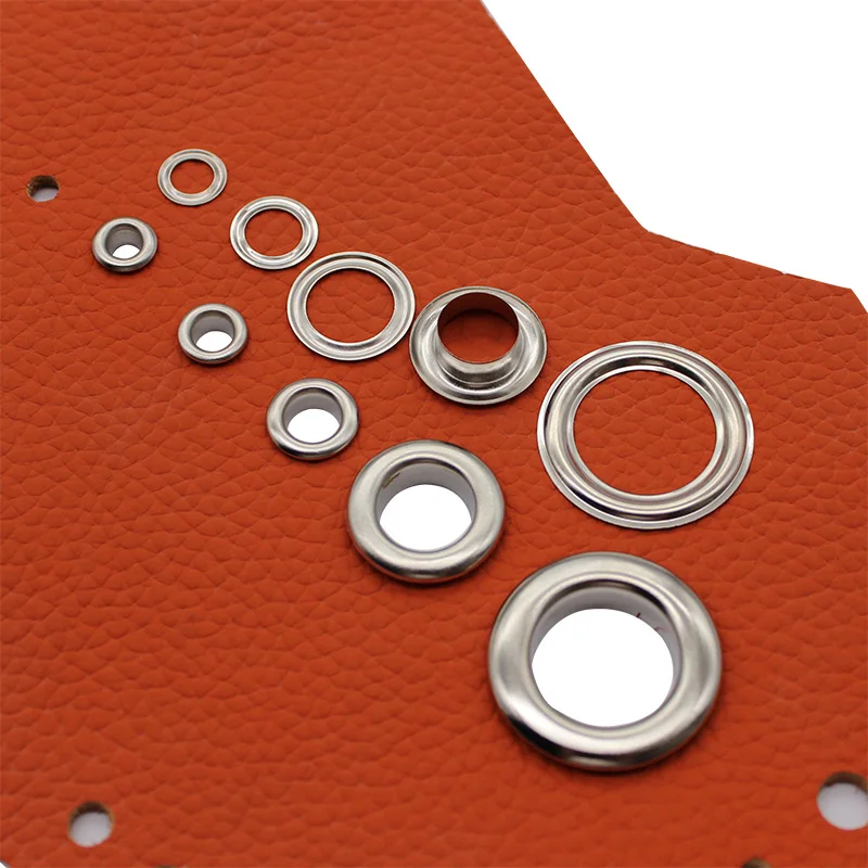 

Silvery Eyelet With Washer Leather Craft Repair Grommet 3mm 4mm 5mm 6mm 8mm 10mm 12mm 14mm 17mm 20mm