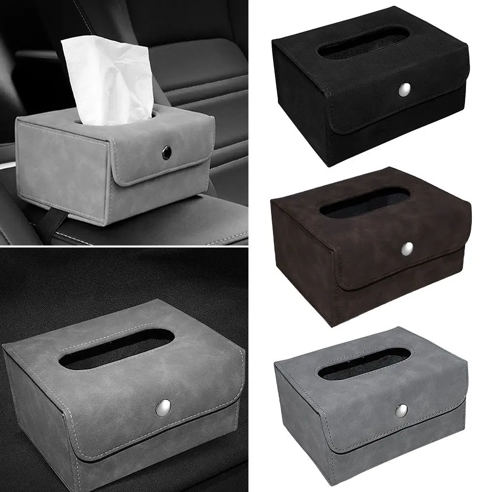 

Многофункциональный декоративный подлокотник на спинку сиденья, бумажный держатель, автомобильная коробка для салфеток, чехол для салфето...