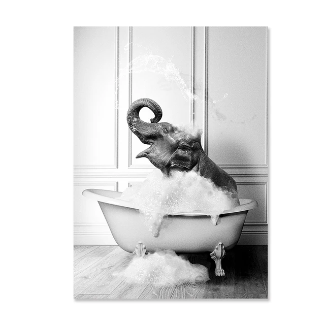 

Настенные картины wall's tale животные черно-белые холст