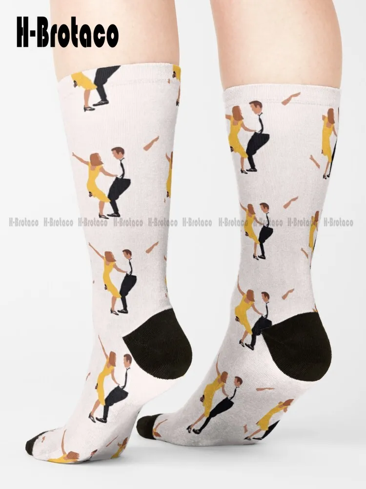 Носки Lalaland для мужчин, удобные спортивные женские носки для девочек-подростков в стиле Харадзюку Gd, хип-хоп, Молодежные носки с цифровой печатью 360 °