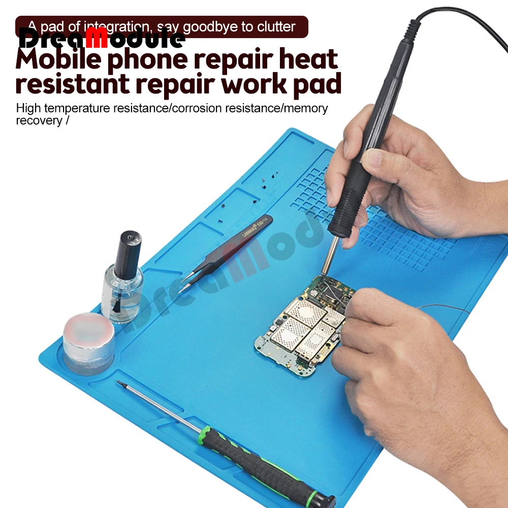 

Коврик для ремонта, изоляционный термостойкий силиконовый коврик для пайки, рабочий коврик, Настольная платформа для пайки, ремонтная станция для ремонта силиконовый коврик для пайки ремонтный коврик термостойкий коври