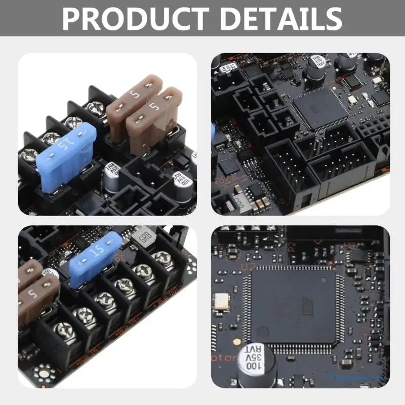 Материнская плата Einsy 1.1b для с 4 шаговыми драйверами TMC2130 SPI Control Mosfet переключением