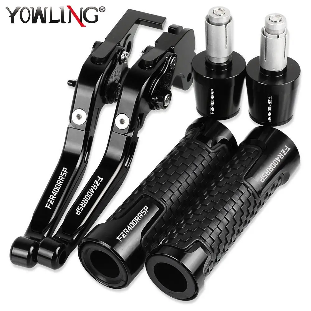 

FZR400RR SP Motorcycle Aluminum Brake Clutch Levers Handlebar Hand Grips ends For YAMAHA FZR400RR SP 1991 1992 1993 1994 1995