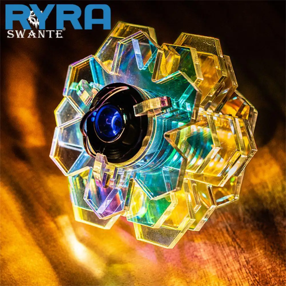 

Светильник для кемпинга Swante, стильный универсальный осветительный прибор для домашнего декора, акриловое искусство, яркий цвет, «сделай са...