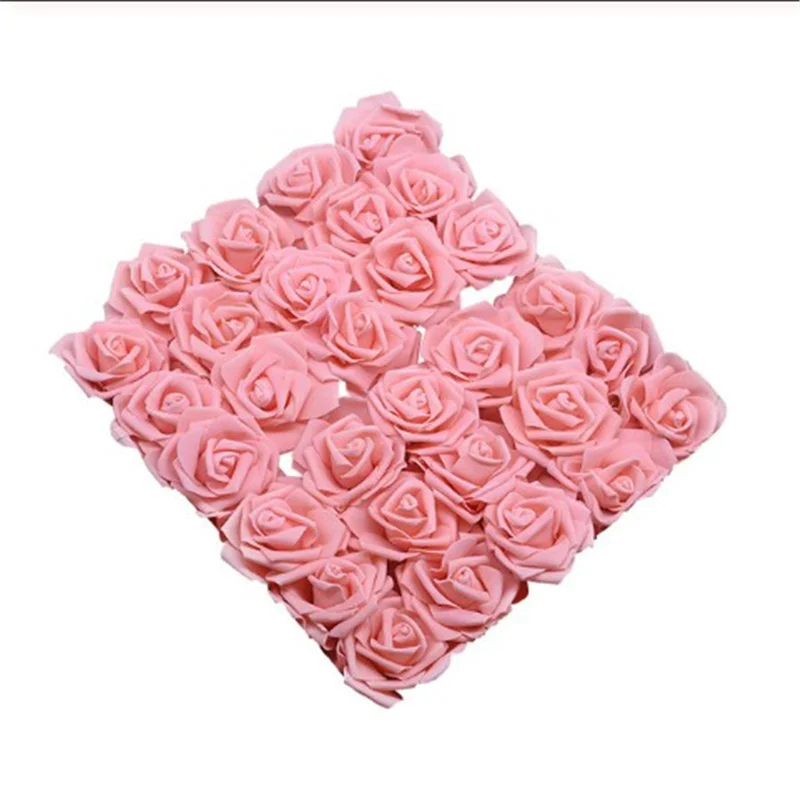 

10/20/30pcs Artificial Fake Flowers Rose Wedding Home Party Birthday Christmas Cake Decoration DIY Garland White Fake Flowers
