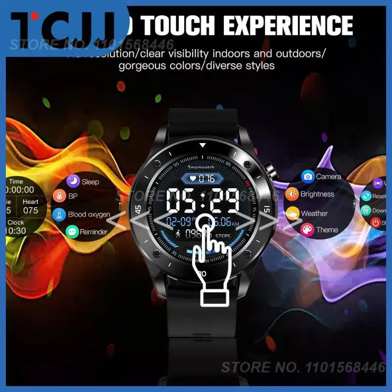 

Смарт-часы с пульсометром, фитнес-трекером, сенсорным экраном