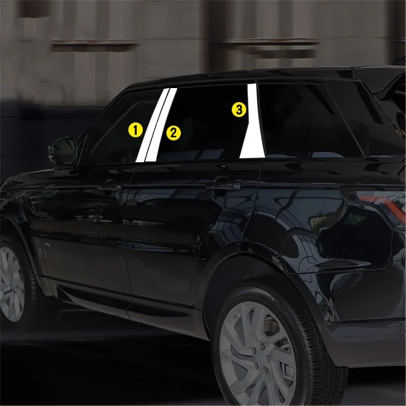 

WELKINRY For Range Rover Sport L494 2nd generation 2013 2014 2015 2016 2017 2018 2019 2020 car window middle pillar column trim