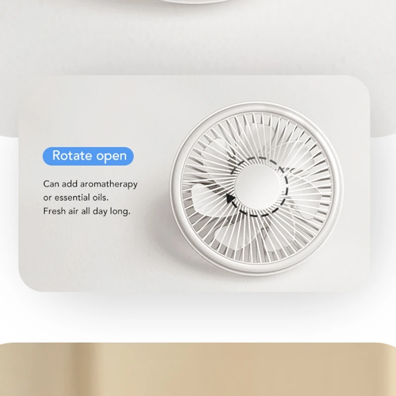 7-дюймовый многофункциональный потолочный вентилятор с дистанционным