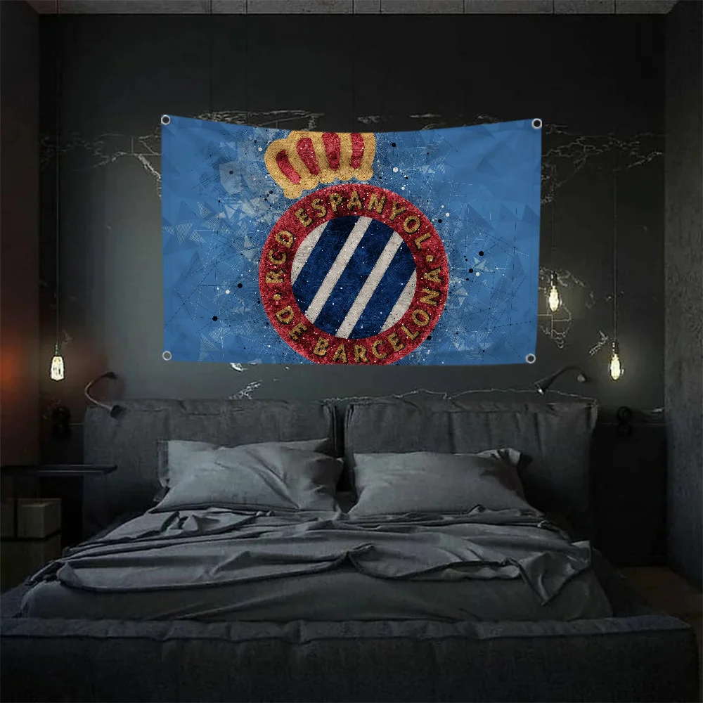 RCD Espanyol ЛГБТ-флаг чтобы повесить флаги украшение для дома сада гаража мира и