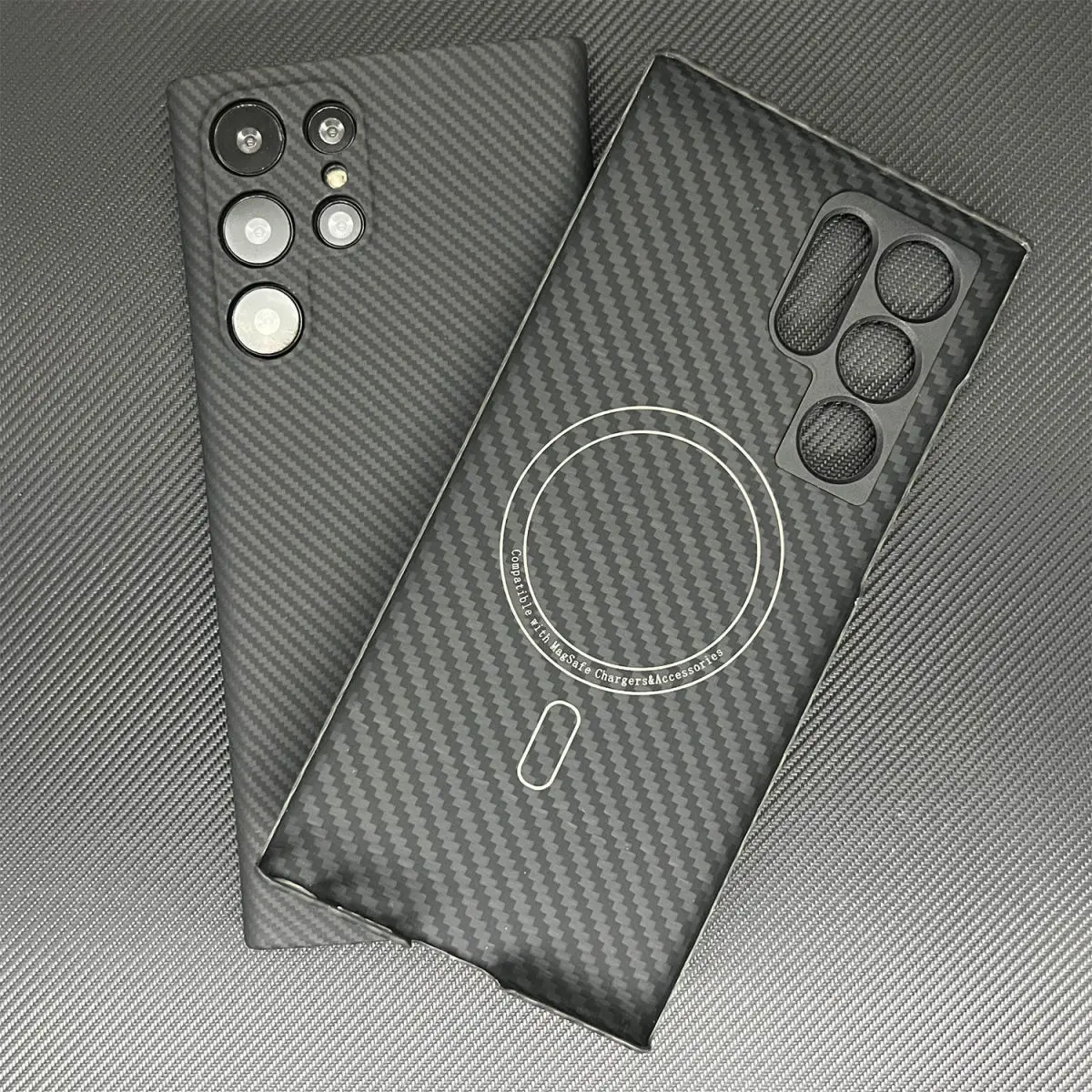 Чехол из натурального чистого углеродного волокна для SAMSUNG Galaxy S23 S24 Ультратонкий