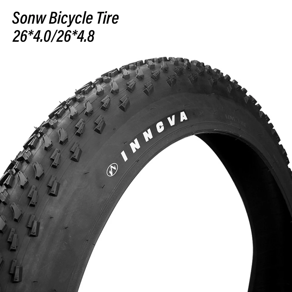 

INNOVA Sonw Bicycle Tires 26x4.0/26*4.8 Anti Puncture Non-slip Fatbike Tyre 26" Beach E- Bike Riding Tyre Cycling Accessories