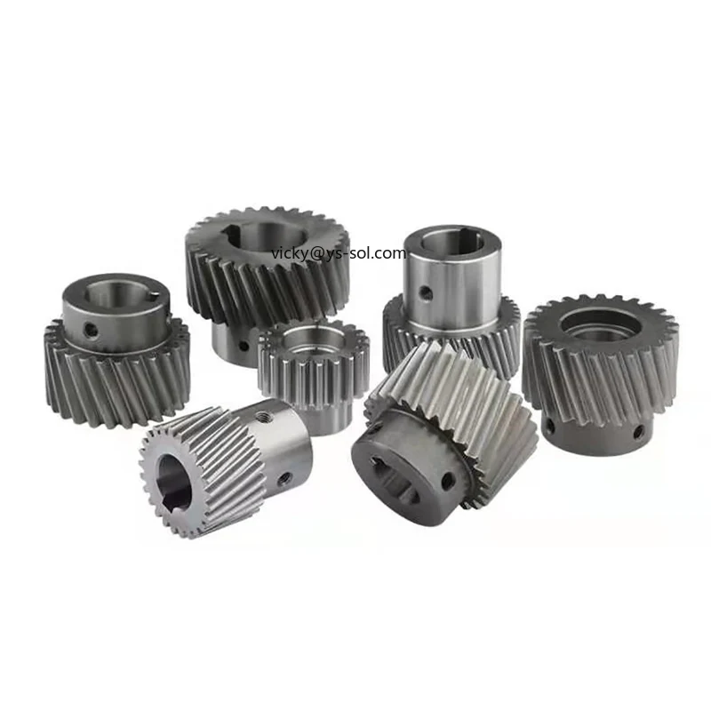 

YUESHEN custom M1 M2 bevel gear Tapered bevel pinion gear