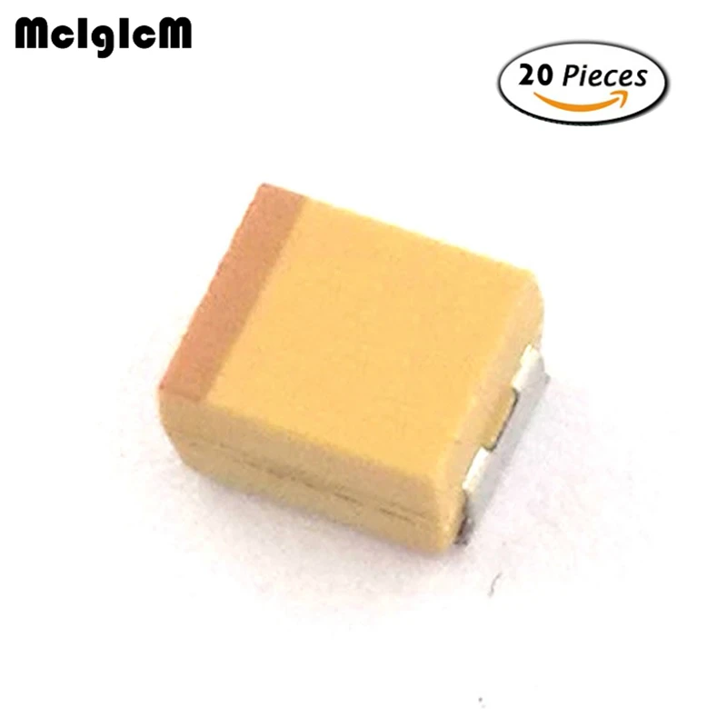 

Танталовый конденсатор MCIGICM 20 шт. B 3528 68uF 10V SMD