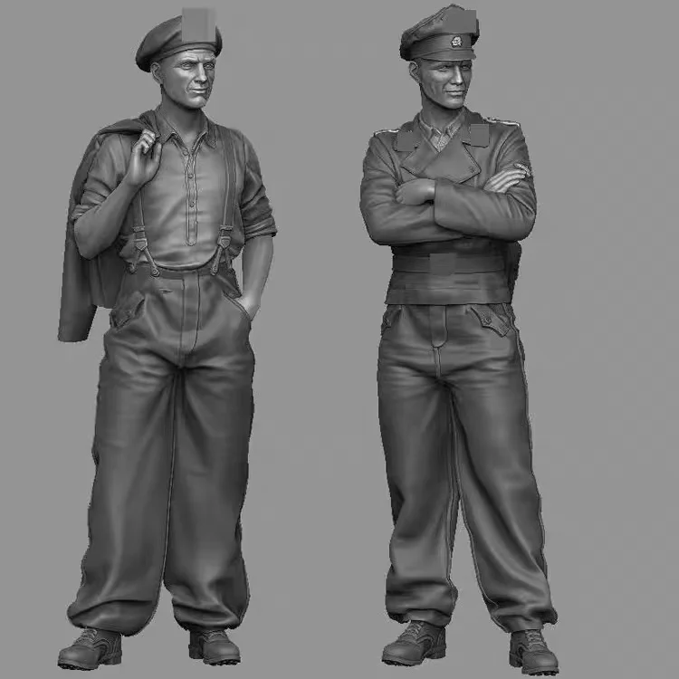 

1/35 Resin Figure model kits WII Soldiers Unassembled and unpainted 1249
