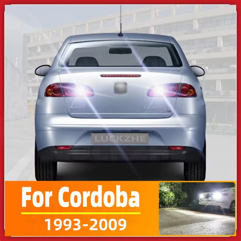 2 шт. светодиодный фонарь заднего хода для аксессуаров Seat Cordoba 1993-2009 2000 2001 2002 2003 2004