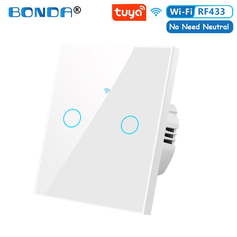 

BONDA Умный переключатель Wi-Fi RF433 220V