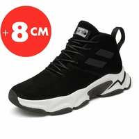 man sneakers elevator shoes height increase shoes for men height increasing shoes insole 7 8cm