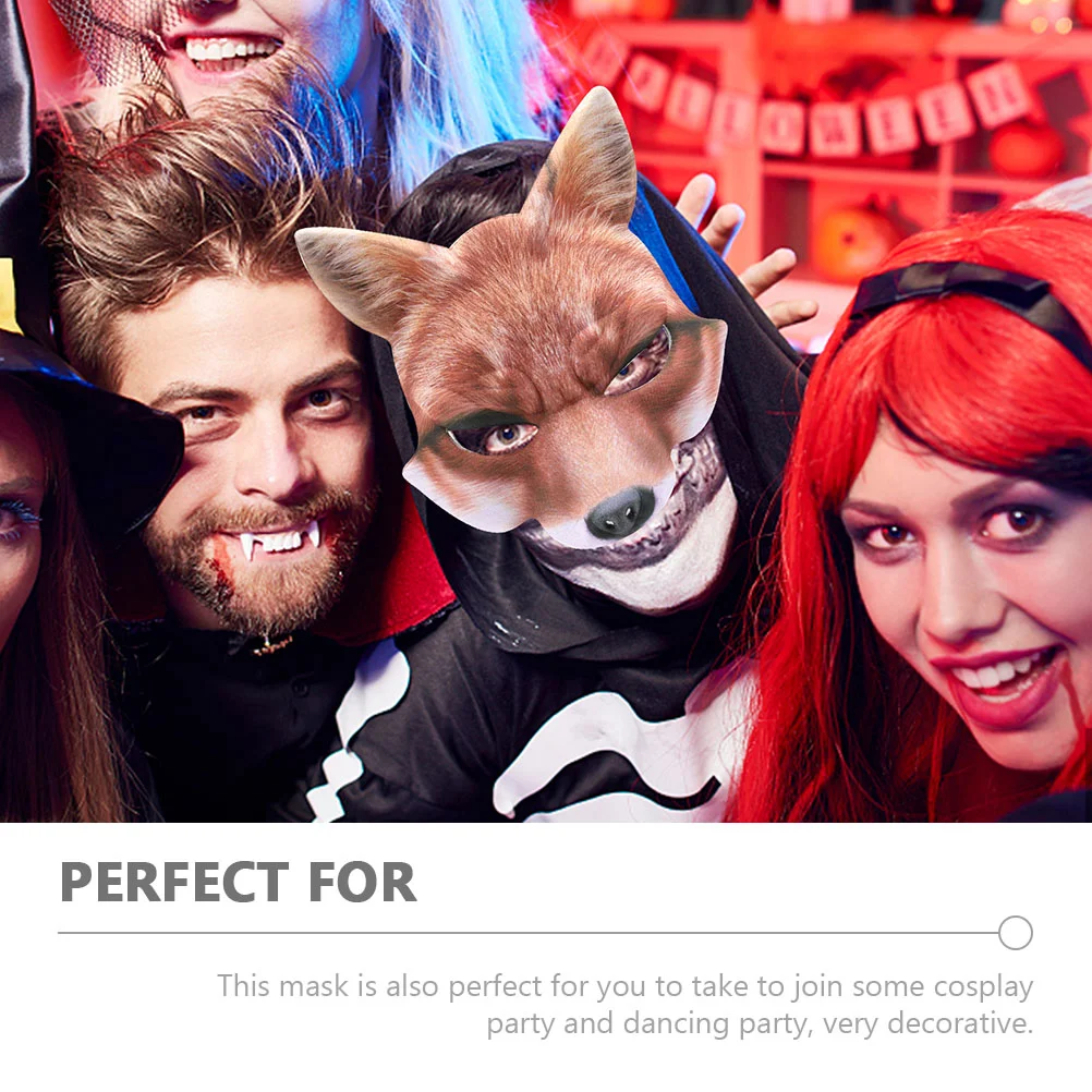 3 шт. маска лисы на Хэллоуин декор фестиваль косплей карнавал вечеринка