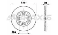 

AE0709 для зеркала тормозного диска BONGO K2500 TCI 2004 TCI мм