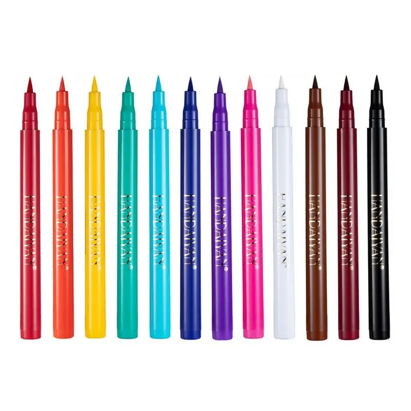 

Набор женских карандашей для глаз, набор из 12 оттенков, подводка для глаз, инструменты для макияжа для женщин, стойкая блестящая ручка, линия...