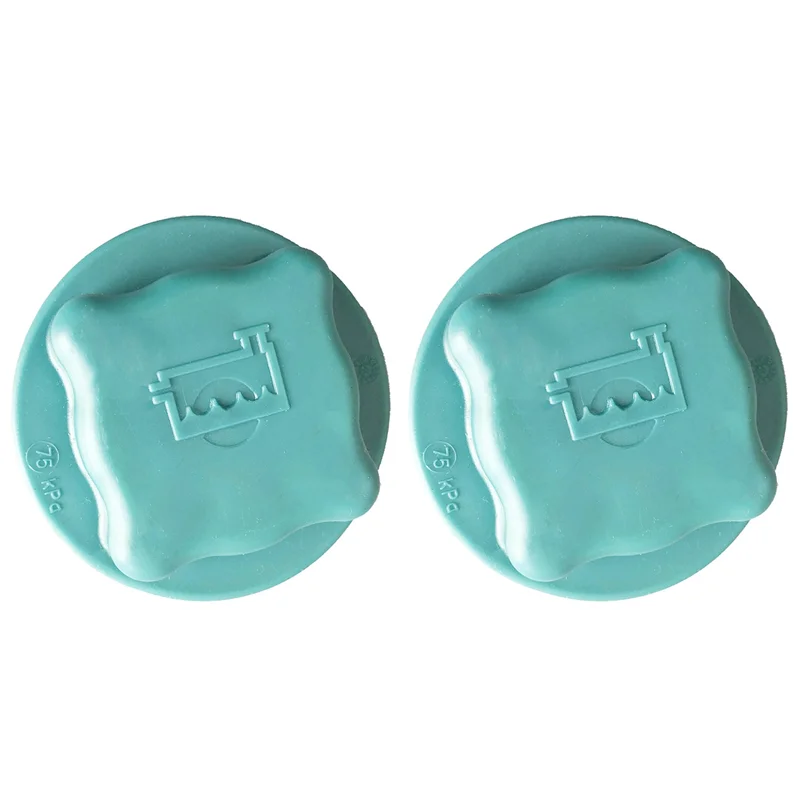 

2X Coolant Tank Reservoir Cap Radiator Cap Engine Coolant Cap for Volvo S40 S60 S80 V70 V90 XC90 C70 1985-2014 9445462