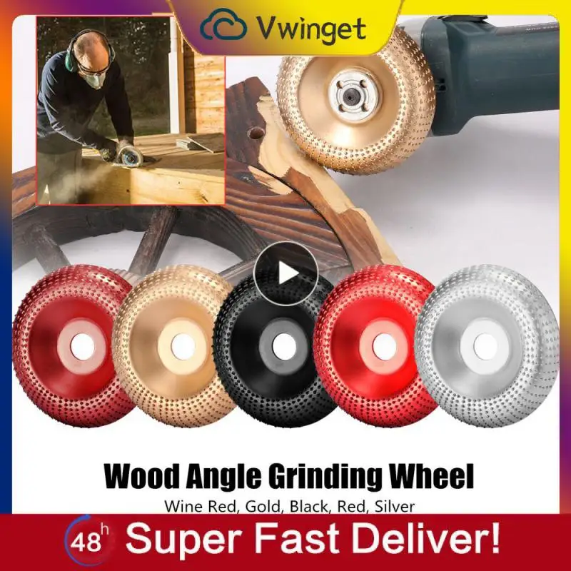 

5/8/10PCS Electroplating Diy Tool For Angle Grinder Wood Angle Grinding Wheel Carbon Steel 100mm X 16mm Carving Disc Disc Wheel