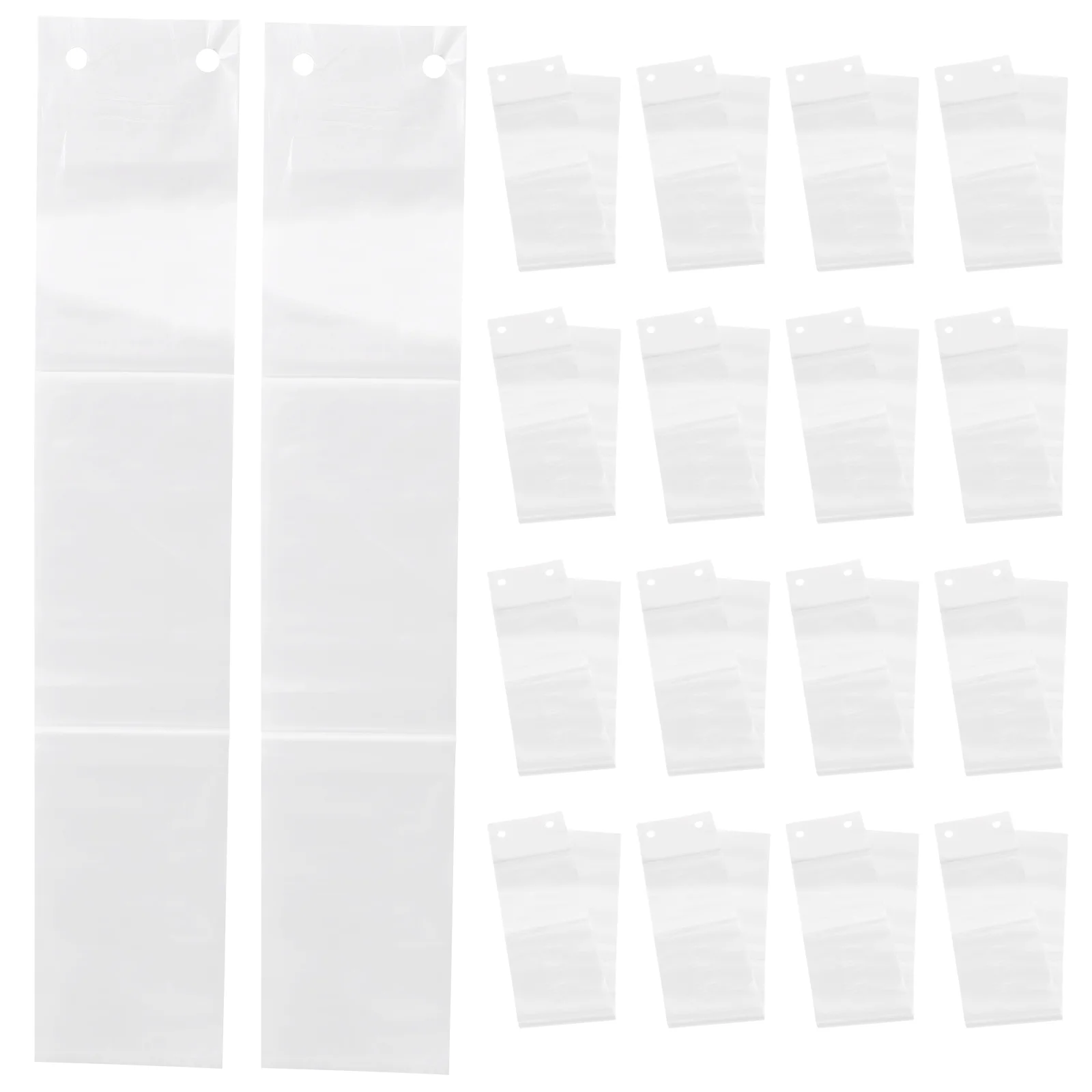 

100Pcs Wet Bags Replacement Bag Refills Automatic Wrapper Cover Protectors