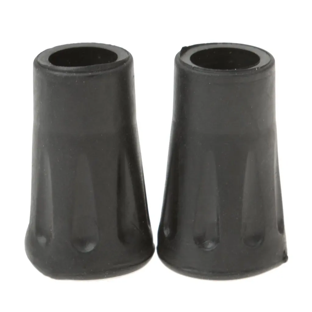 4 шт. Сменные резиновые наконечники для походной палки трекинговые см