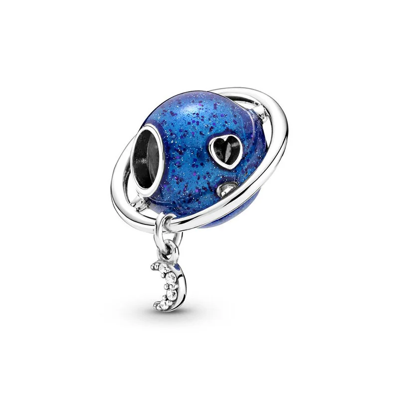 925 Sterling Silver Cute Little Turtle Pendant Charm Blue Ocean Collection Fit Original Pandora Bracelet Women Jewelry Gift images - 6