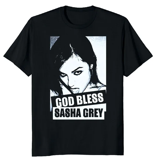 

God Bless Sasha Adult Gift Novelty Summer T Shirt Casual Summer Men Tshirt Ulzzang Male Cool Japanese T-shirt Gothic Hip Hop Tee