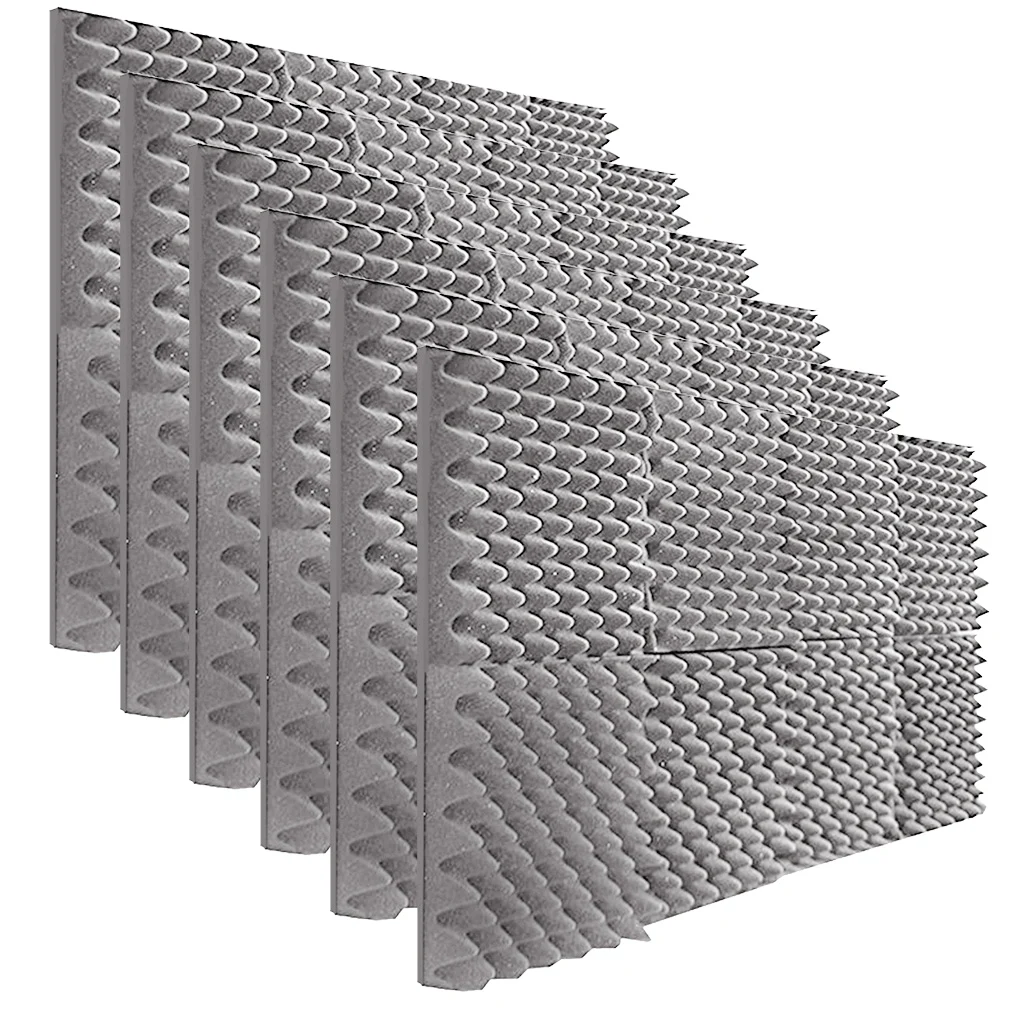 Акустические панели с дизайном Eggcrate 30X30X5CM студийная звукопоглощающая