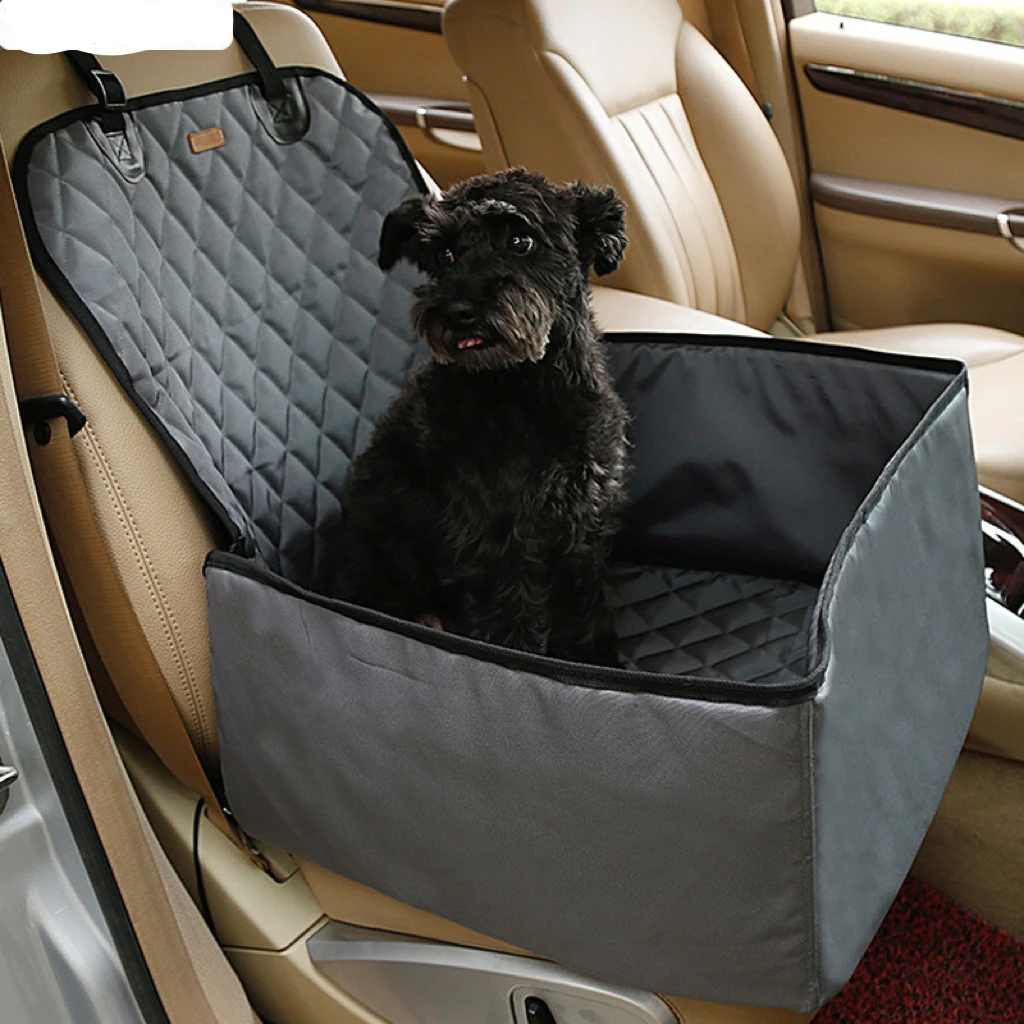 

2in1 Foldable Dog Car Seat Cover 900D Nylon Waterproof Thick Soft Pet Outdoor Travel Carriers Bags For Dog Hammock 45*45*58cm